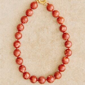 Sezane Danae Necklace - Brick